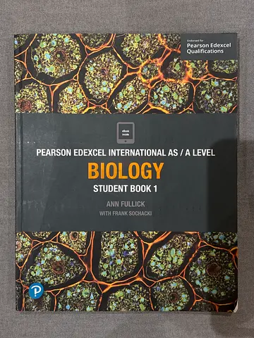 Pearson Edexcel International AS/A Level Biology Student Book 1 (A Level)