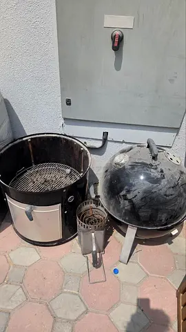 Charcoal Smoker & Grill (WSM) + Chimney Starter