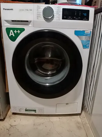 Panasonic front load washing machine 7kg, A++ energy, good condition