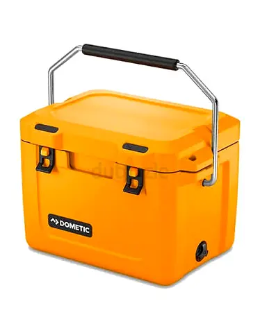 Dometic Portable Cooler / Icebox - Orange, Hard-Sided, Carry Handle 20litter