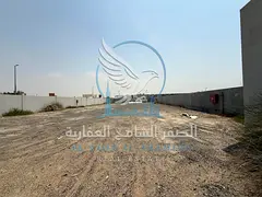Yard for Rent in Al Sajaa – 13,000 Sq. Ft. | Main Road