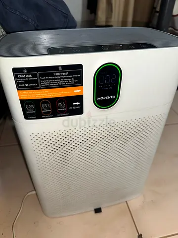 Morninto Air Purifier - White, Good Condition