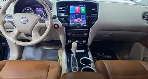 Urgent Sale - Reliable Nissan Pathfinder 2013 | GCC | Leather seat | LCD| Camera|Parking Sensors
