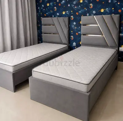 SINGLE BED 90X190 CM WITH MATTRESS BRAND NEW