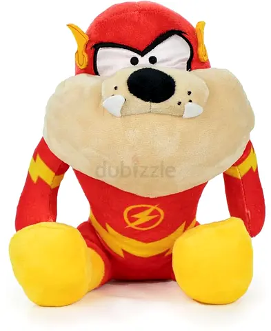 Taz Tasmanian Devil Plush - Flash Costume, Soft Stuffed Toy 22cm