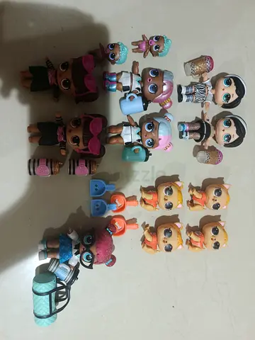 LOT of LOL Surprise Dolls and Accessories - Multiple Figures in Good Condition