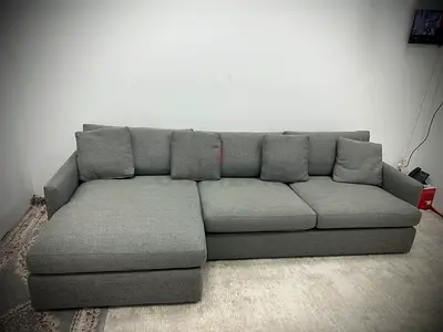 Perfect condition crate&barrel lshape sofa