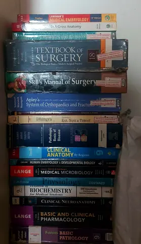 Medical textbooks for sale