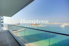 2BR Unfurnished | Direct Sea View | Beach Isle 1