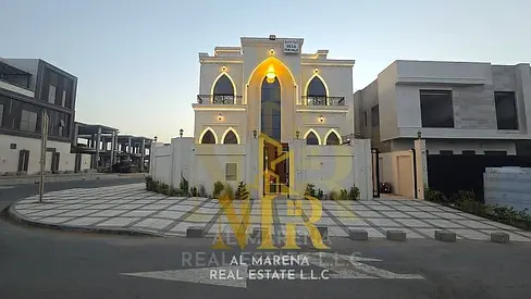 **فرصة استثمارية وسكنية فاخرة في عجمان! فيلا كلاسيك جديدة (كورنر) للبيع في الحليو 1** إذا كنت تبحث عن منزل يجمع بين الفخامة العالية، المساحات الضخمة،