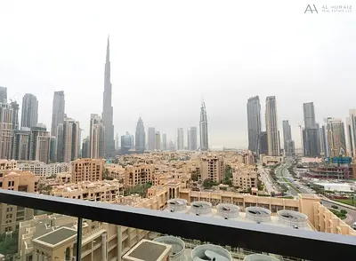 Spacious 1BR + Balcony | Bellevue Tower | Downtown Dubai