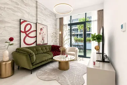Spacious Furnished 1BR | Large Private Terrace | Meydan