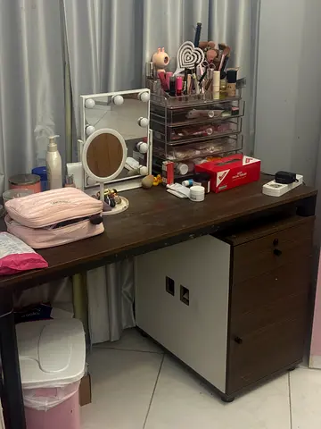 Wooden Office / Study Table with Storage