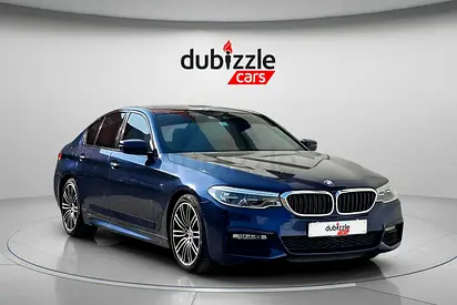 AED 1140/month | 2019 BMW 5-Series 530i | GCC Specs | Ref#505587
