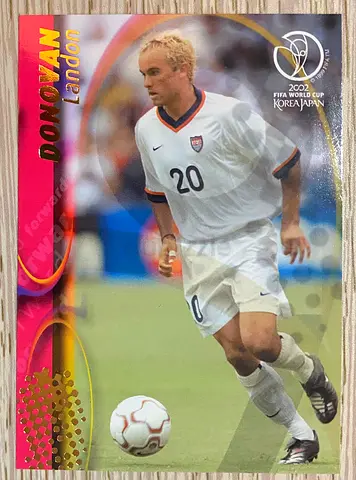 Landon Donovan 2002 Panini FIFA World Cup 118