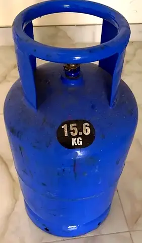 15.6 kg Blue LPG Gas Cylinder ,location  Jimi