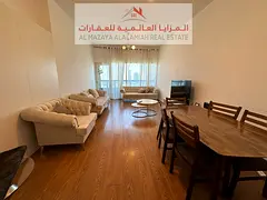 For rent monthly - 3-room apartment - spacious hall - 2 balconies - Sea View - 3 bathrooms, furnishe
