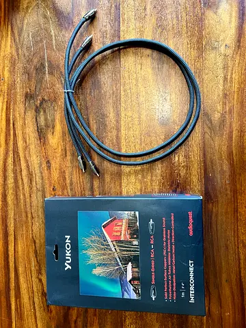 Audioquest Yukon RCA pair interconnects