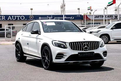 2018 MERCEDES BENZ GLC43 4MATIC-2.0L, FROM KOREA, ACCIDENT FREE