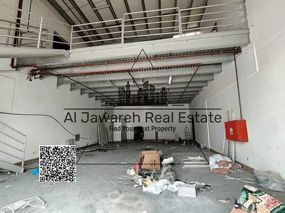 Mezzanine warehouse for rent in Al Jurf Industrial Area 1, Ajman