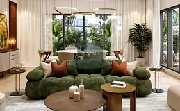 5BR+ MAID Villa | Below OP | Lagoon & Garden Views | Furnished Interiors