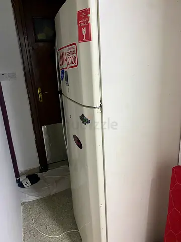 White Double Door Refrigerator