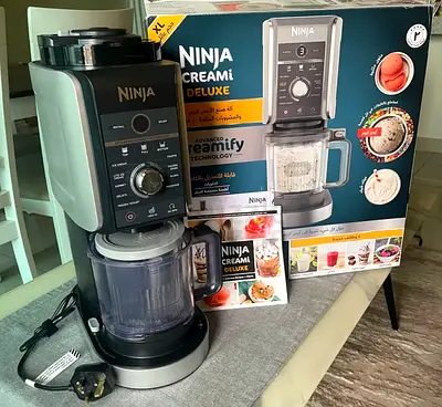 Ninja Creami Deluxe ice-cream & dessert maker - excellent condition