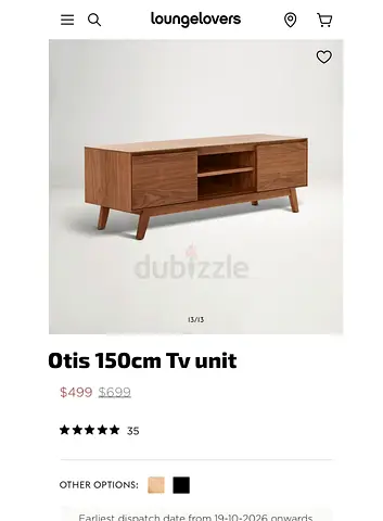 Otis 150cm Tv unit