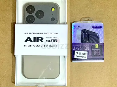 iPhone 17 Pro Protective Cover + FREE Camera Lens Glass