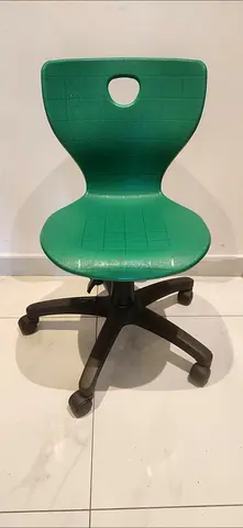 Adjustable Height Chairs with Wheels