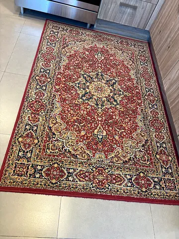 Traditional Persian Style Red Area Rug