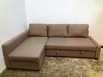 IKEA FRIHETEN corner sofa-bed with storage