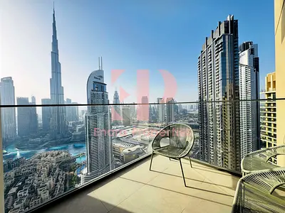 Furnished | High Floor| Burj Khaifa View | Vacant