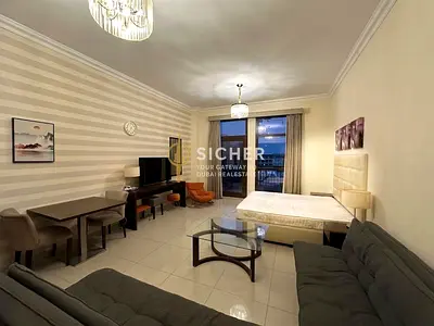Fully Furnished Studio |Ready to move| Chiller free