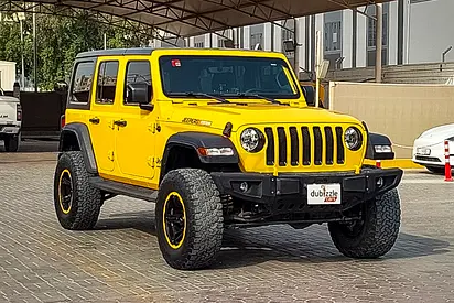 AED 1822/month | 2021 Jeep Wrangler Unlimited Sport | GCC Specs | Ref#510410