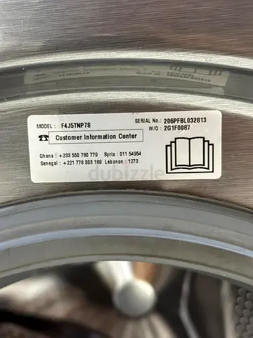 LG Front-load Washing Machine (Model FAJ5TNP7S) - excellent Working Condition