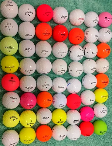 Mixed Brand Golf Balls Good Condition