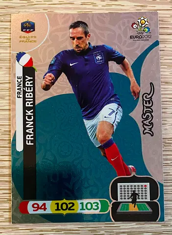 Franck Ribery Master - 2012 Panini Adrenalyn XL UEFA Euro