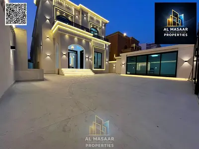فيلا فاخرة سكني تجاري بسعر شامل الكهرباء ومياه والمكييفات فى المويهات 1 مع مجلس خارجي و باركن امامى ٢٠ مترا