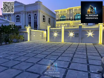 فيلا فاخرة سكني تجاري بسعر شامل الكهرباء ومياه والمكييفات فى المويهات 1 مع مجلس خارجي و باركن امامى ٢٠ مترا  .