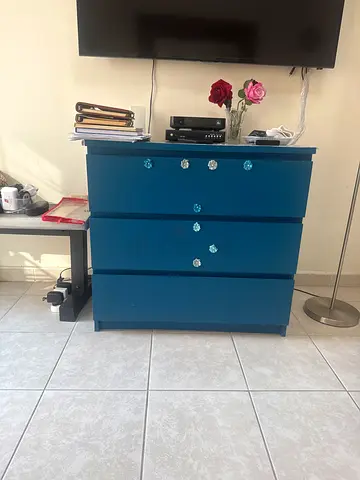 Blue cabinet
