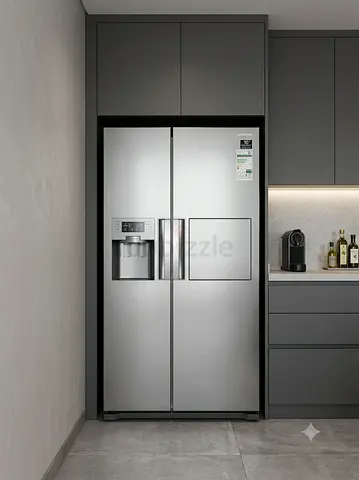 Samsung Side-by-Side Fridge Freezer – Water Dispenser & Ice Maker | Good Condition