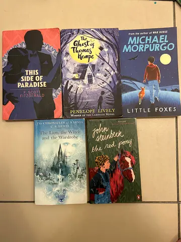 Set of 5 Young Adult & Children's Hardcover Books - Mixed Titles
