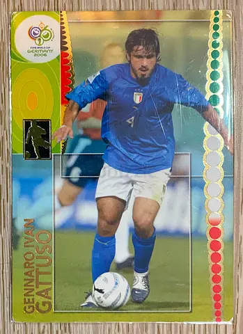 Gennaro Gattuso 2006 Panini FIFA World Cup 125