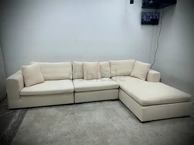 Looks great condition marina home lshape sofa