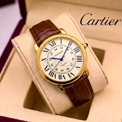 cartier mens quartz watch