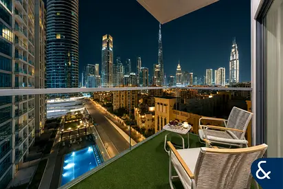 Vacant Now | Upgraded | Burj Khalifa View