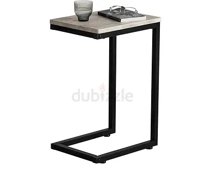 Side Table for Living Room C-Shaped End