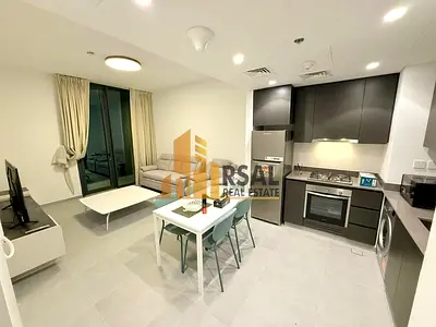 Furnished 1BR | Balcony | Premium Amenities | Tiraz Aljada