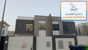 Modern villa - 4 master bedrooms - Majlis with external entrance - Spacious yard - Panoramic views -